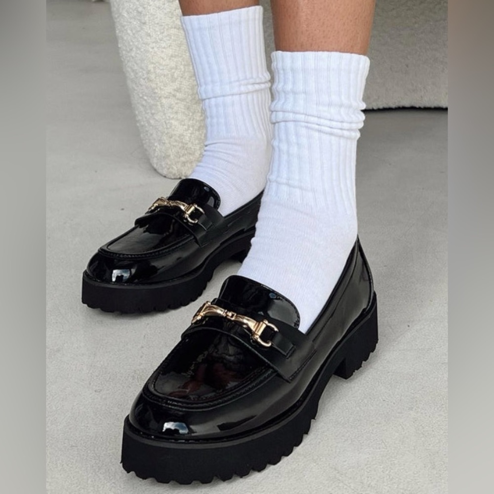 Princess Polly - Black Capri Loafers